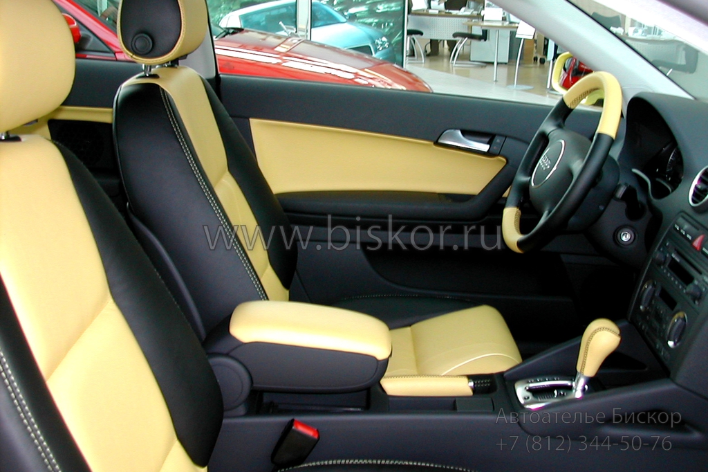 Кожаный салон Audi A3