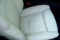 Перетяжка подушки переднего сиденья BMW 5 перфорированной кожей
