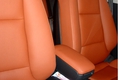 Перетяжка кожей передних сидений и подлокотника Audi A3