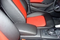 Перетяжка центрального подлокотника Audi A3 черной кожей